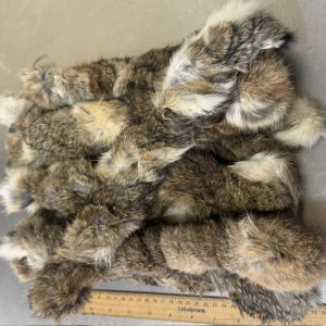 Rabbit Fur Twist Chews for Dogs (Pack of 10)